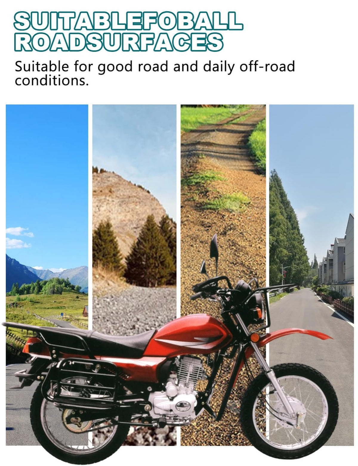 3.00-17 Off Road Motorcycle Tire and Inner Tube P348