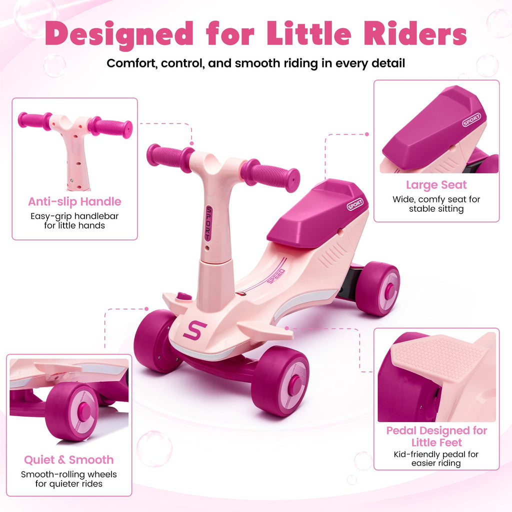 Electric Baby Balance Bike with Bubble Machine D30749