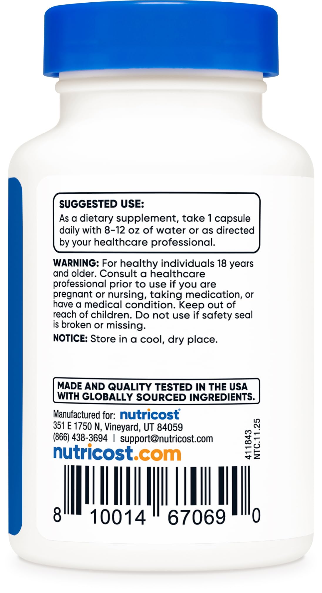 Tudca 500mg 30 Capsules Gluten Free I345