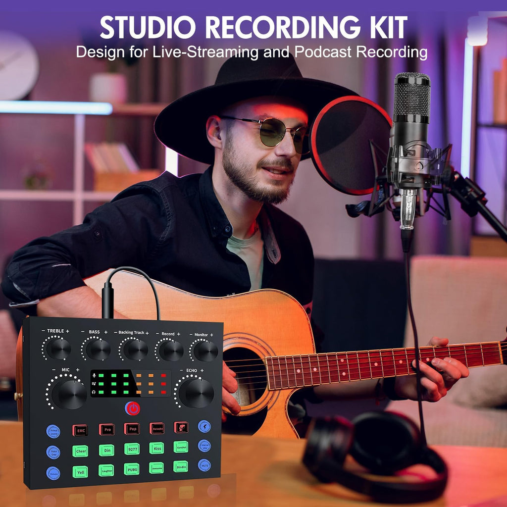 Podcast Equipment Bundle with Voice Changer C497582