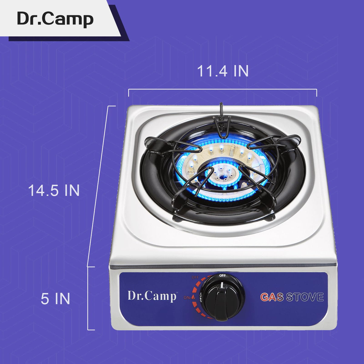 12000 BTU Single Propane Stove Cooker V4773