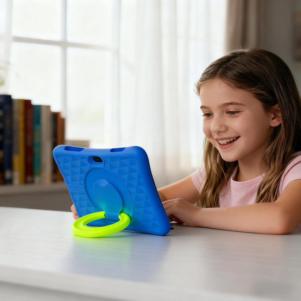 Kids Tablet 10 Inch Android 8GB RAM 32GB ROM Dual Camera 6000mAh with Case R91824