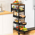 Slim Storage Cart with Wheels R20978
