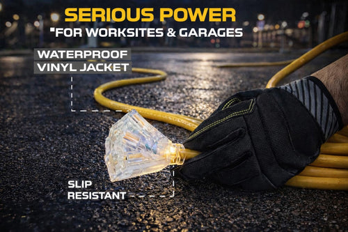 100 ft 10/3 Heavy Duty SJTW Outdoor Extension Cord Q369