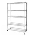 5-Tier Solid Steel Wire Shelving Rack R884