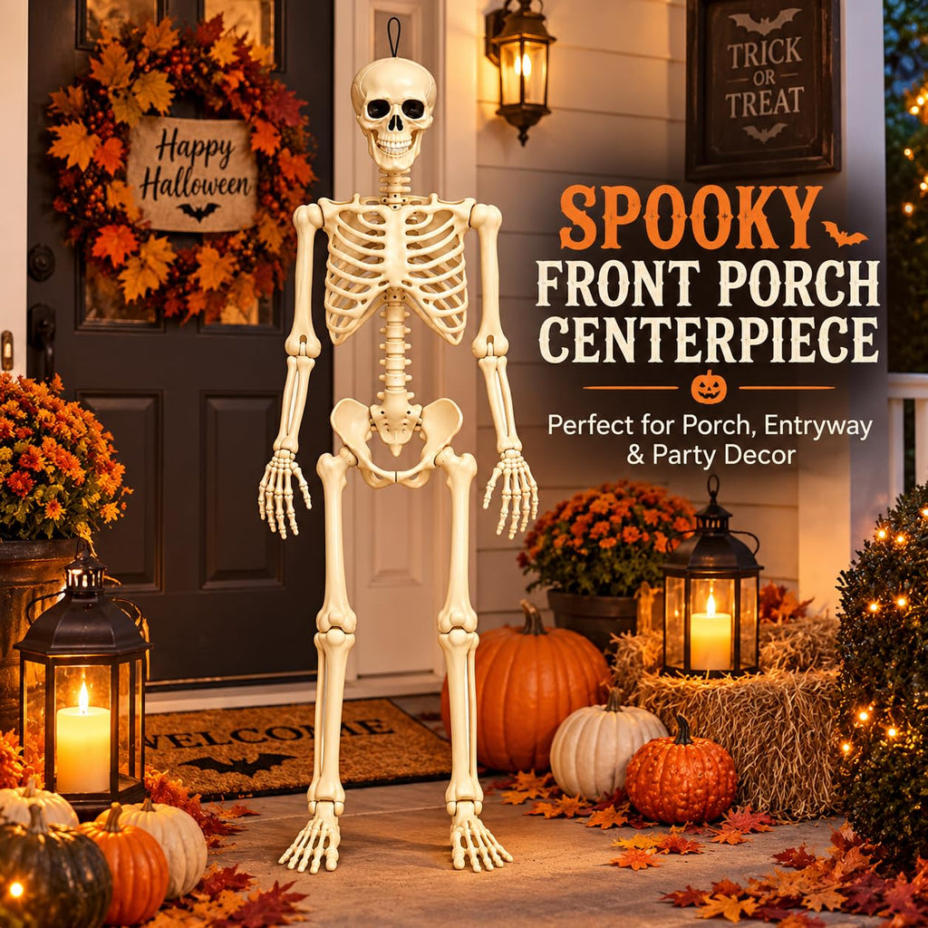 Posable Halloween Skeleton B691