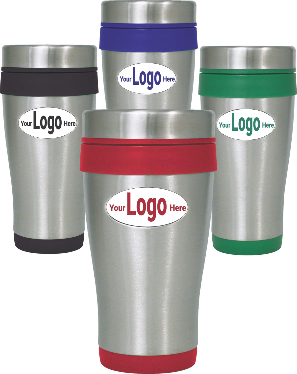 16 oz Stainless Steel Insulated Travel Mugs with Lid N941