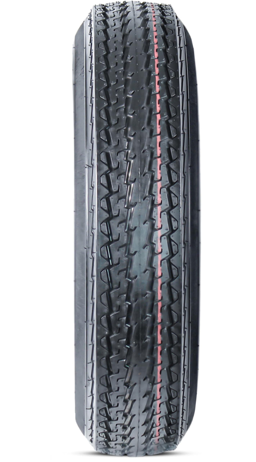 2-Pack Trailer Tire Rim Assembly 4.80-12 5 Lug Black M77793