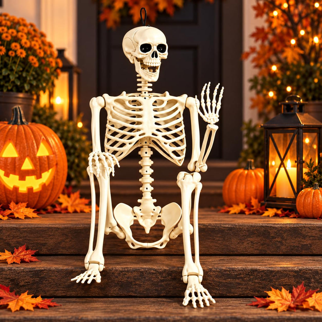 Posable Halloween Skeleton B691