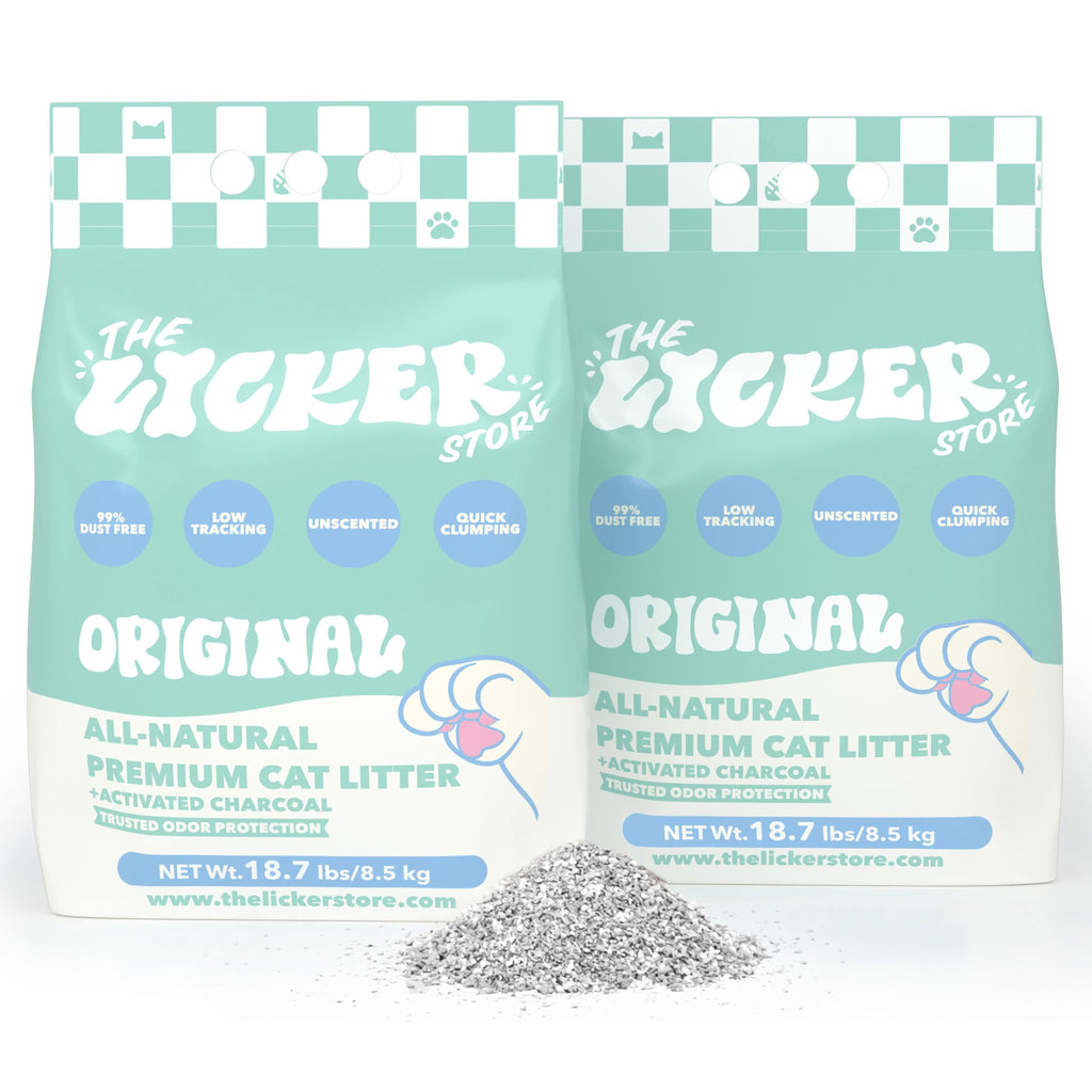 Unscented Clumping Bentonite Clay Cat Litter Set of 2 N379497