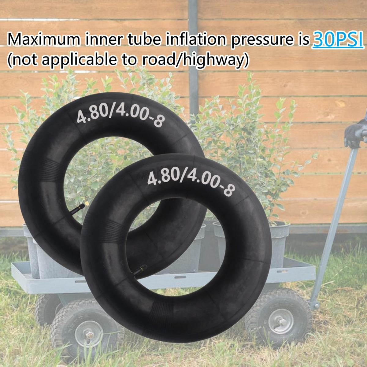 4.80/4.00-8 Heavy Duty Tire Inner Tubes E9149