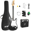 39 Inch Solid Full-size Electric Guitar with Amplifier Bag V512