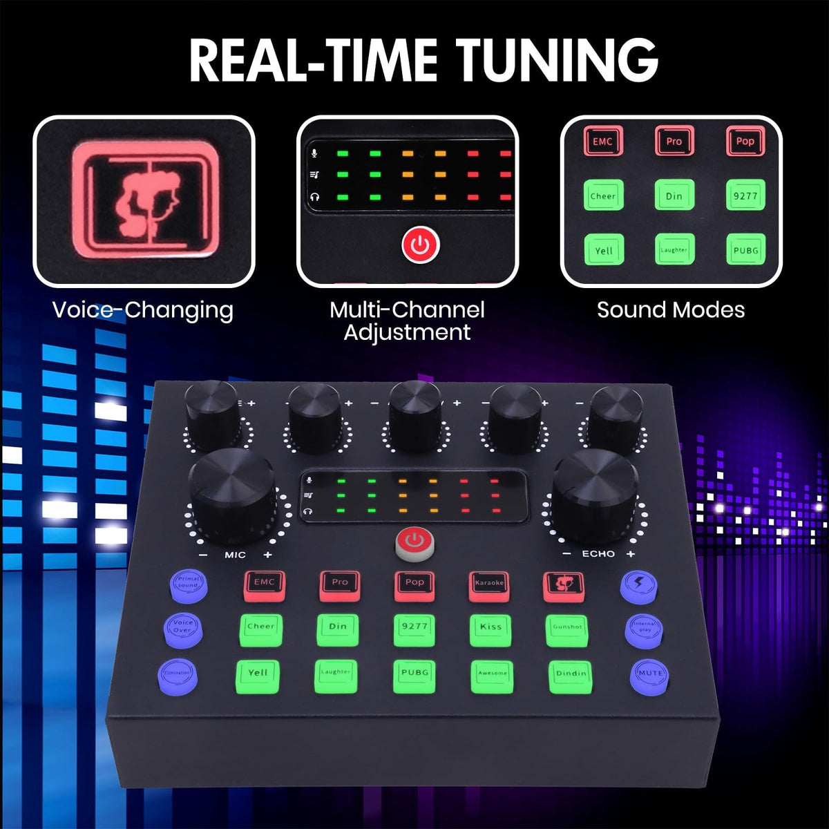 Podcast Equipment Bundle with Voice Changer C497582