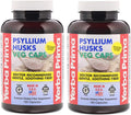 Psyllium Husks Fiber Veg Caps 180 Pack of 2 S8077
