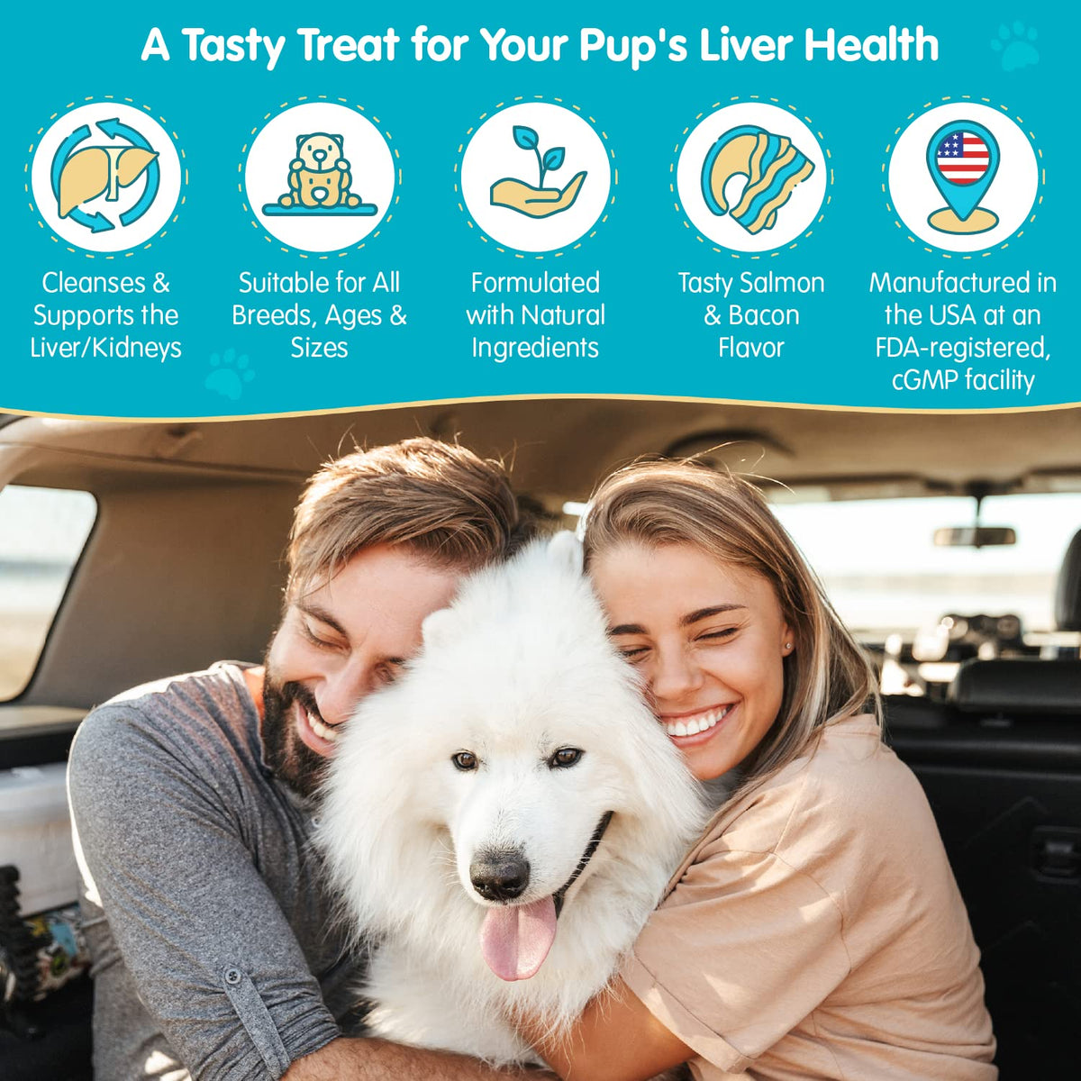 Milk Thistle for Dogs Chewable Tablets A2488
