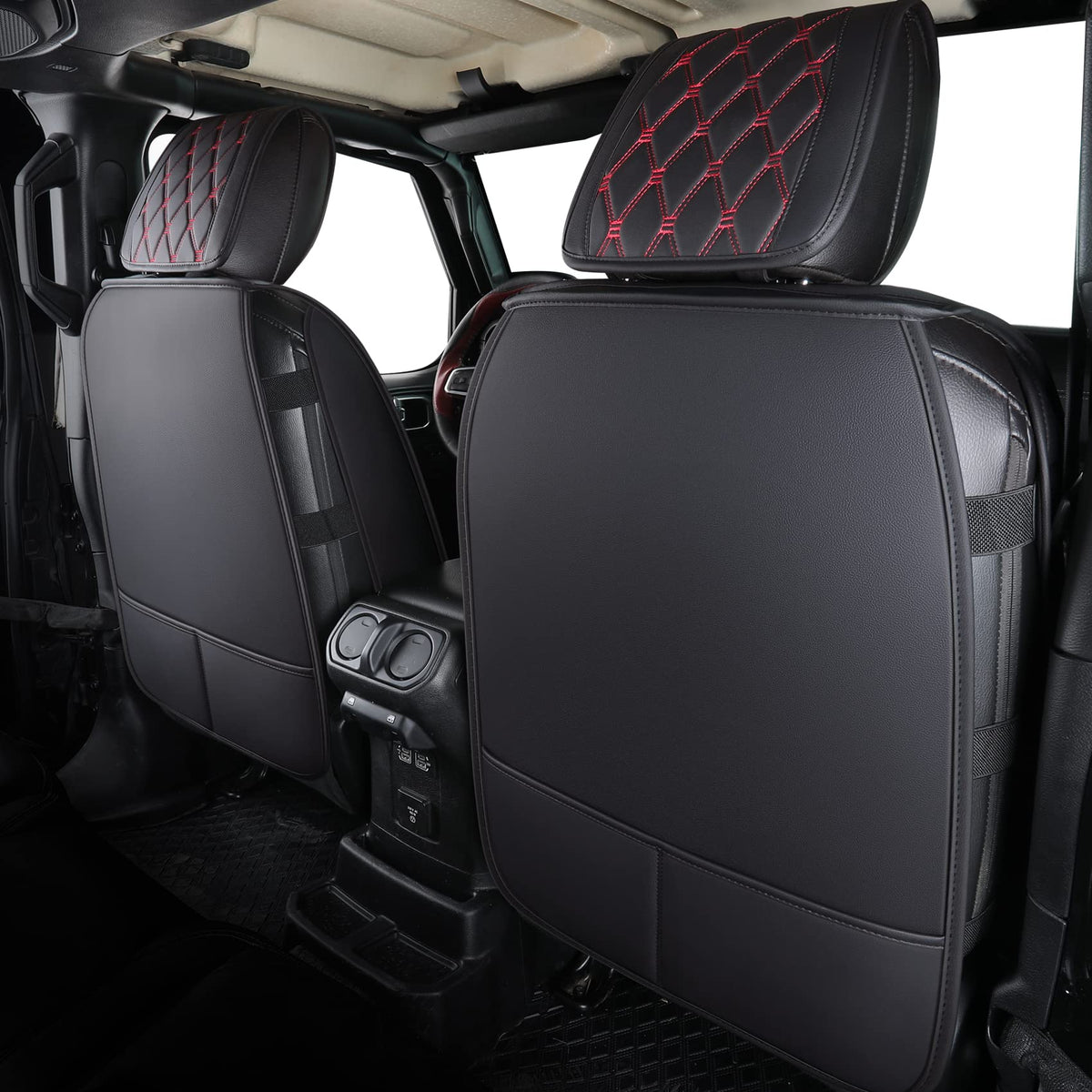 Jeep Wrangler JK JL 4-Door Seat Covers Full Set Q23004