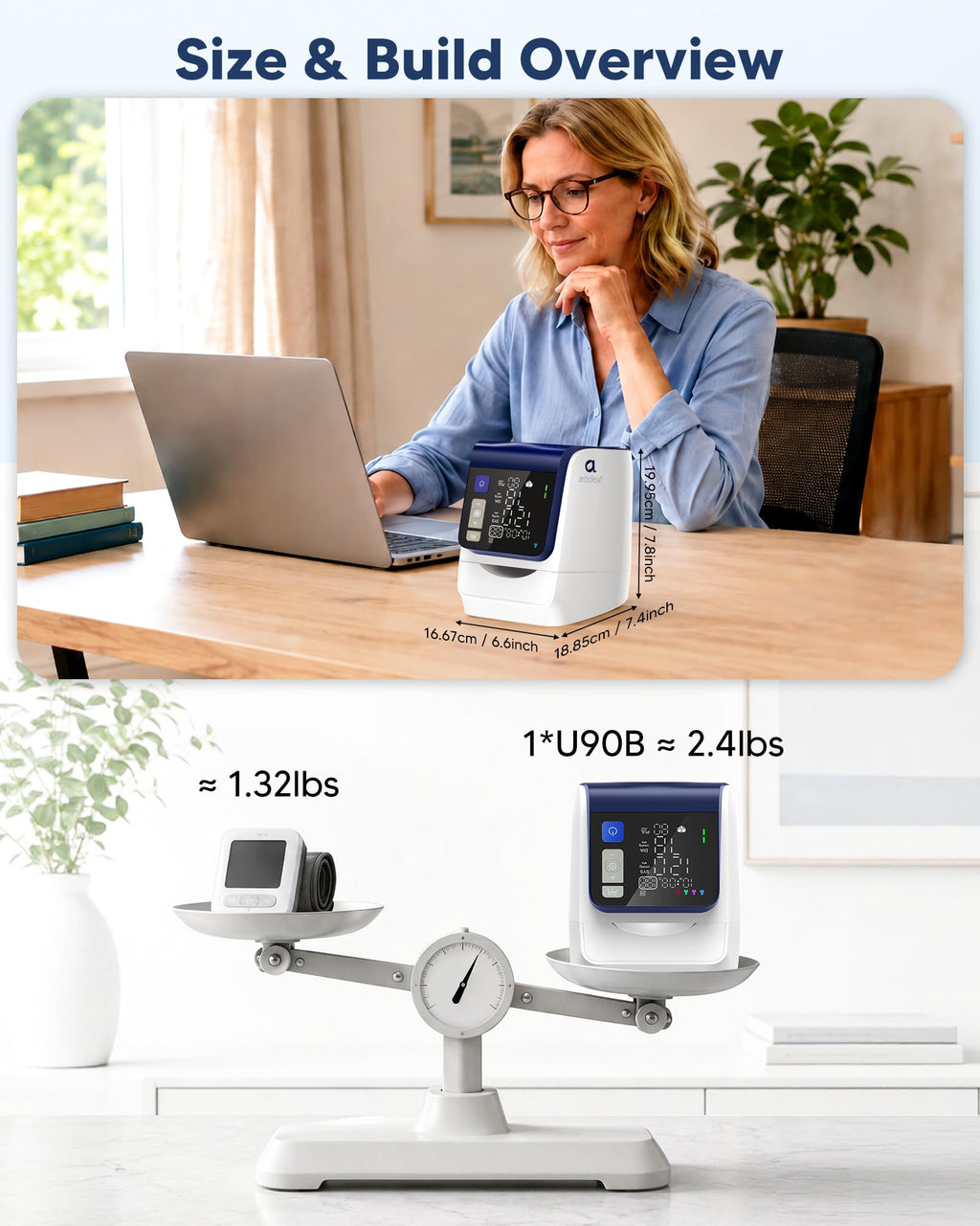 Blood Pressure Monitor Upper Arm H7945