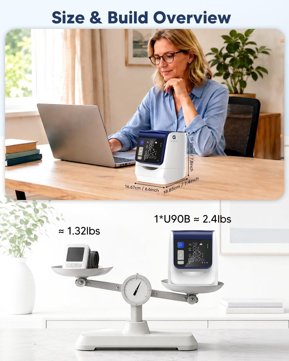 Blood Pressure Monitor Upper Arm H7945