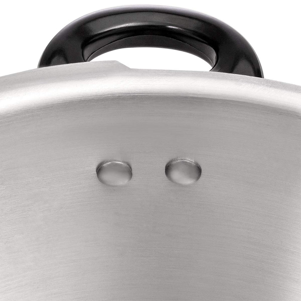 6.0 Quart Aluminum Stovetop Pressure Cooker M463