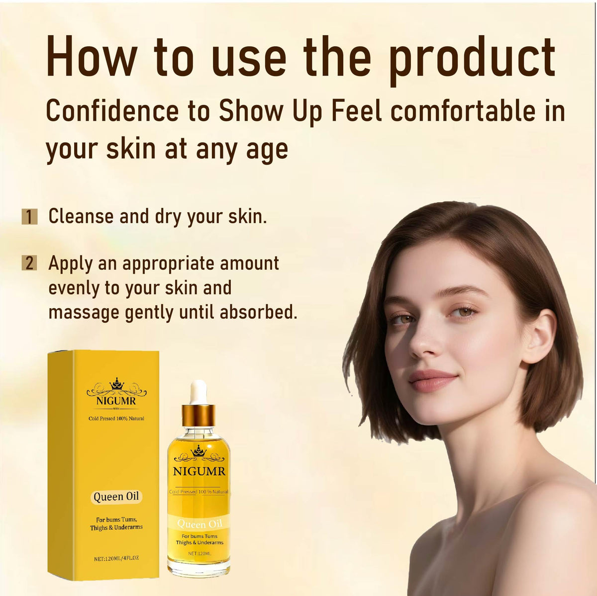 Cold-Pressed Natural Botanical Firming Body Oil 4 fl oz S92304