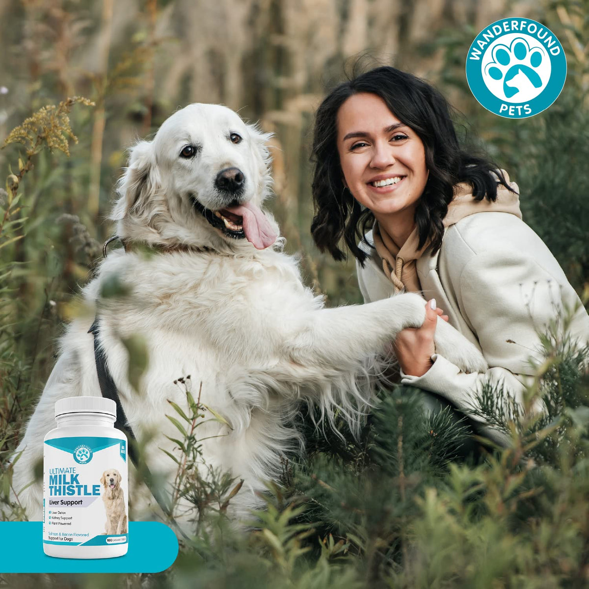 Milk Thistle for Dogs Chewable Tablets A2488