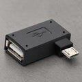3 Pack Micro USB to USB OTG Cable Adapter K429646
