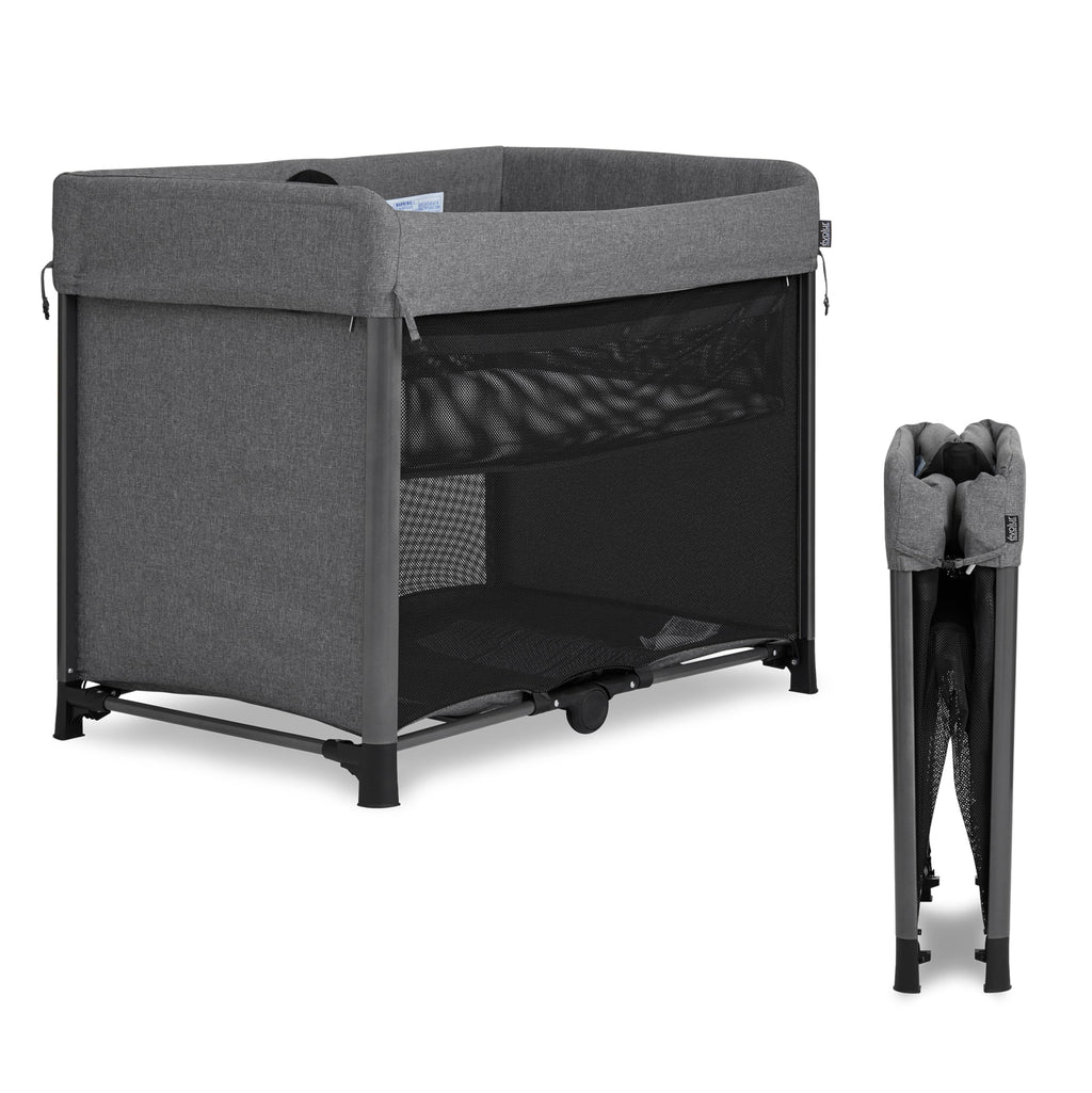 Portable Playard with Instant Fold and Bassinet, Grey W177640