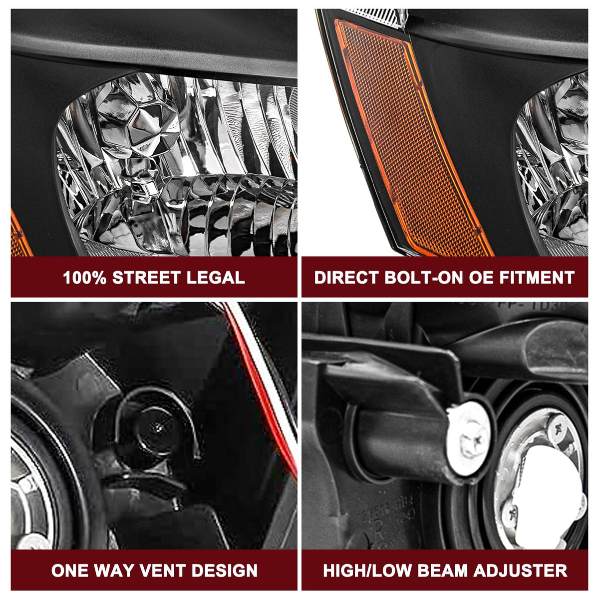 Halogen Headlights O982
