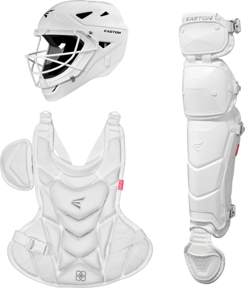 Youth Softball Catcher's Set with Helmet, Leg Guards & Chest Protector E8096