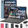 Android 15 Tablet 10 Inch with Keyboard 24GB+256GB+2TB Expand S5820