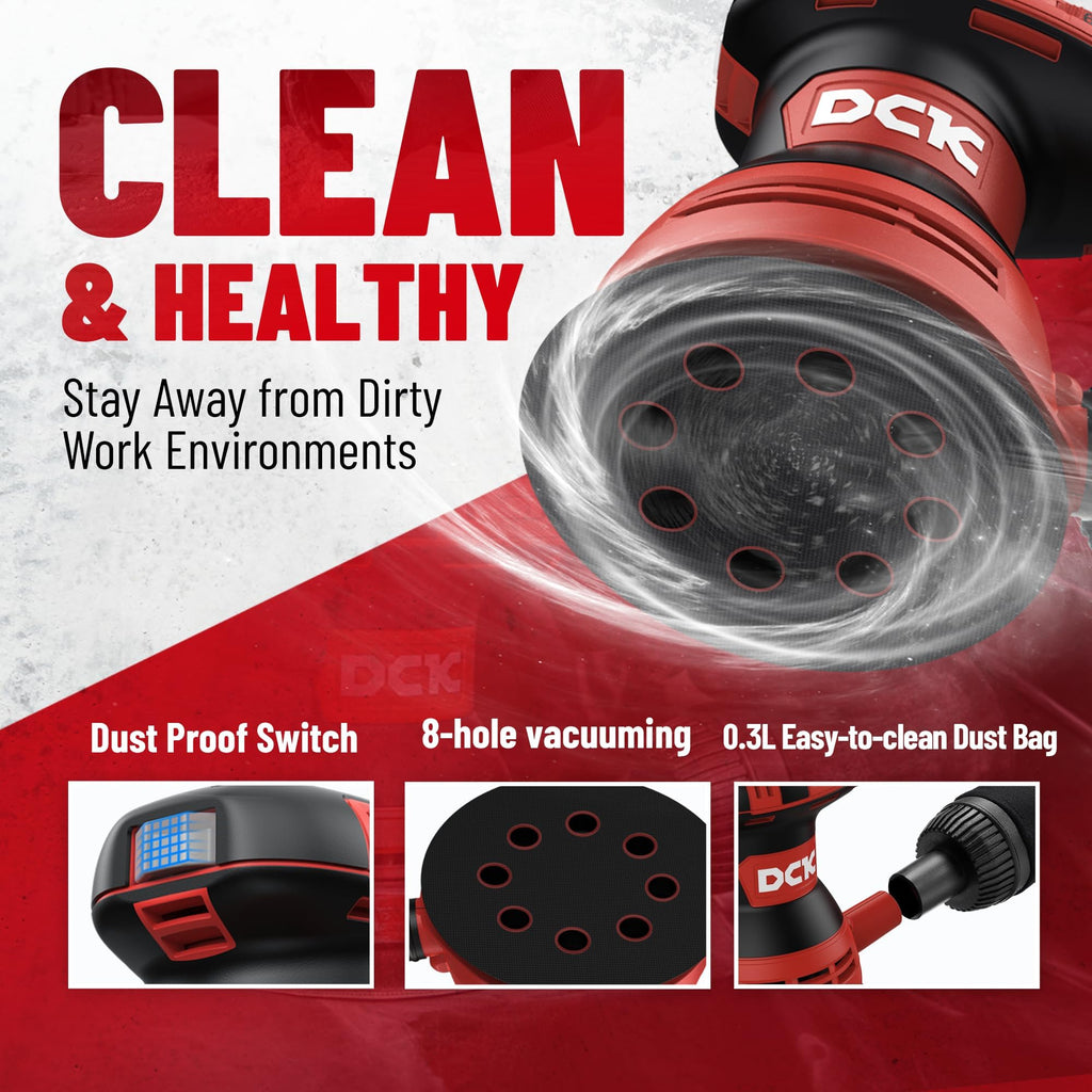 3.0 AMP Corded Random Orbital Sander W57342