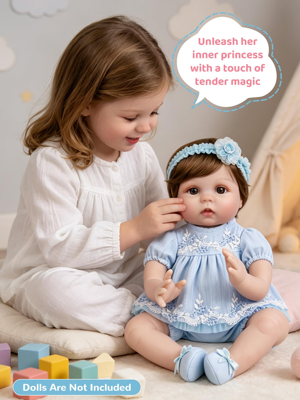 Blue Baby Doll Clothes 17-20 Inches H65302