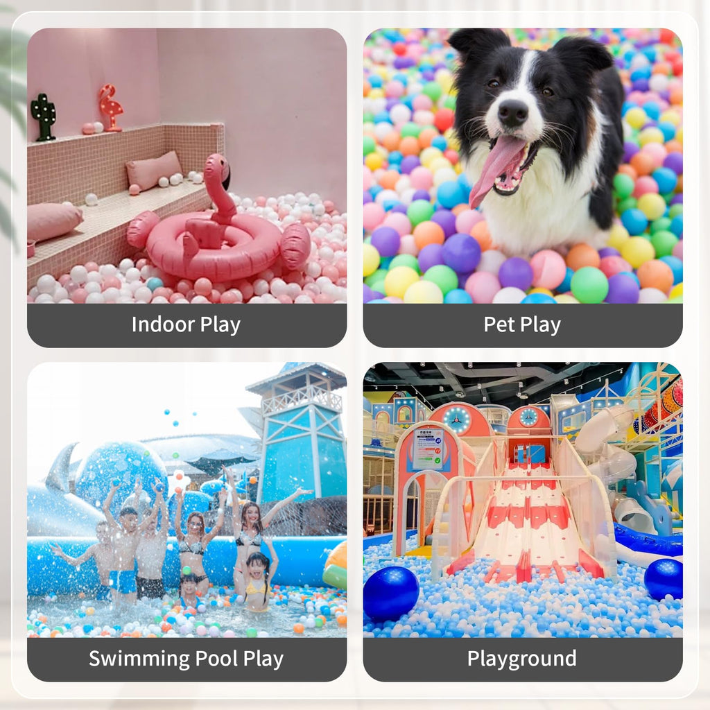 BPA Phthalate Free 2.15" Soft Plastic Play Balls R230
