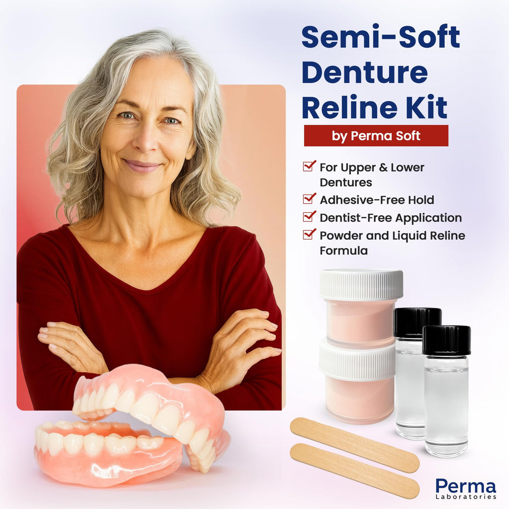 Semi Soft Denture Reliner Kit V615830