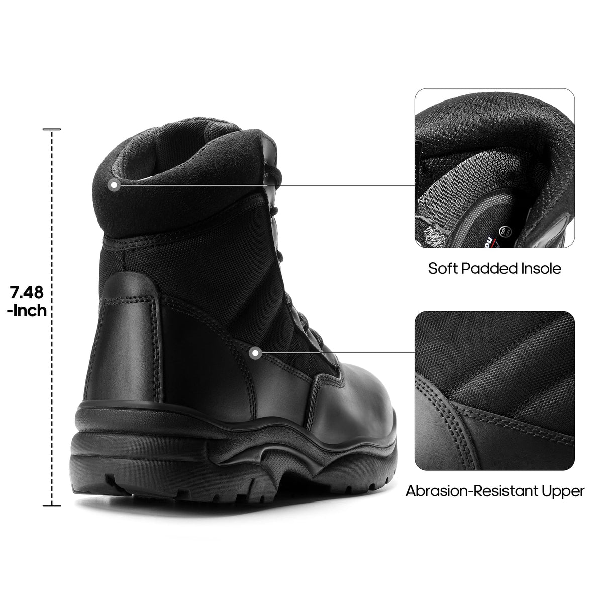 Waterproof Military Work Boots 6 Inch F583
