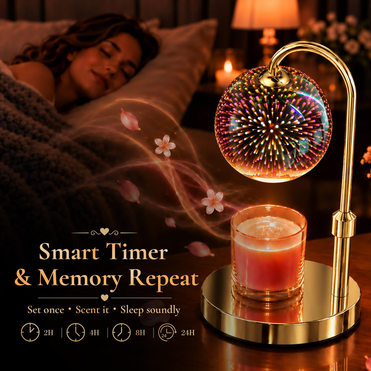 Candle Warmer Lamp Dimmable Timer P29301