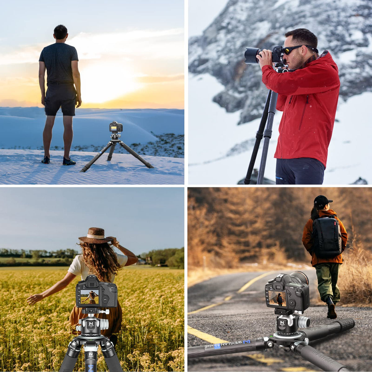Carbon Fiber Tripod with 75mm Bowl and Adapter X58486