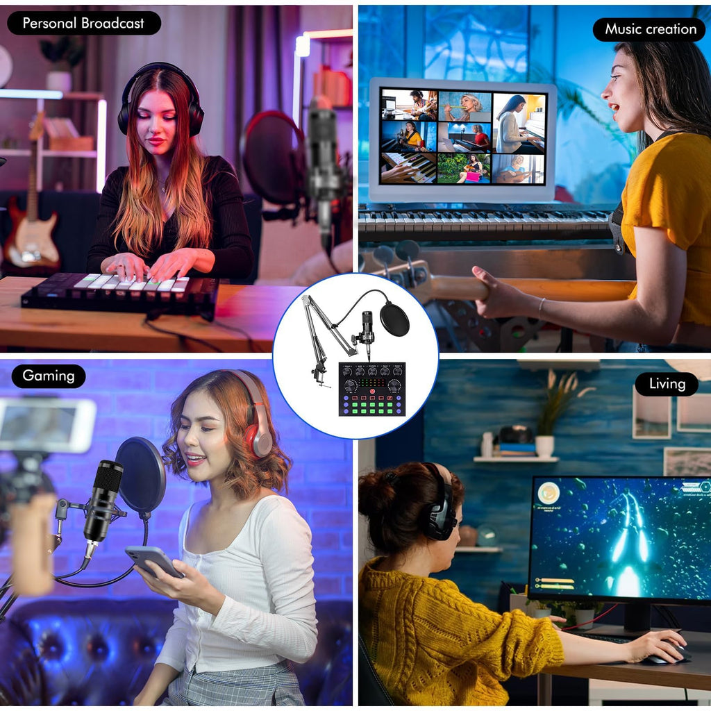 Podcast Equipment Bundle with Voice Changer C497582