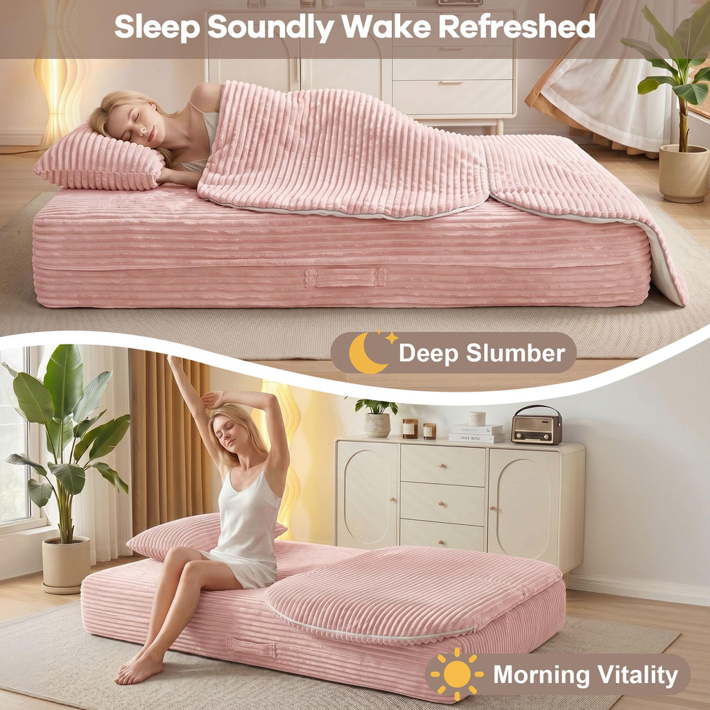75'' Folding Sleeper Sofa Bed N61954