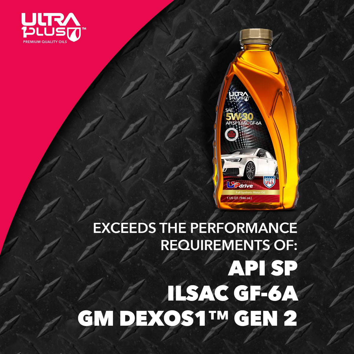 5W-30 Full Synthetic Motor Oil 5 Quart N480
