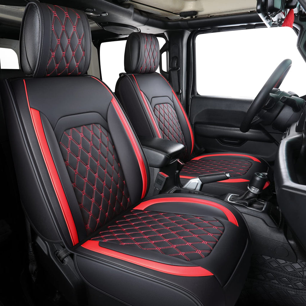 Jeep Wrangler JK JL 4-Door Seat Covers Full Set Q23004