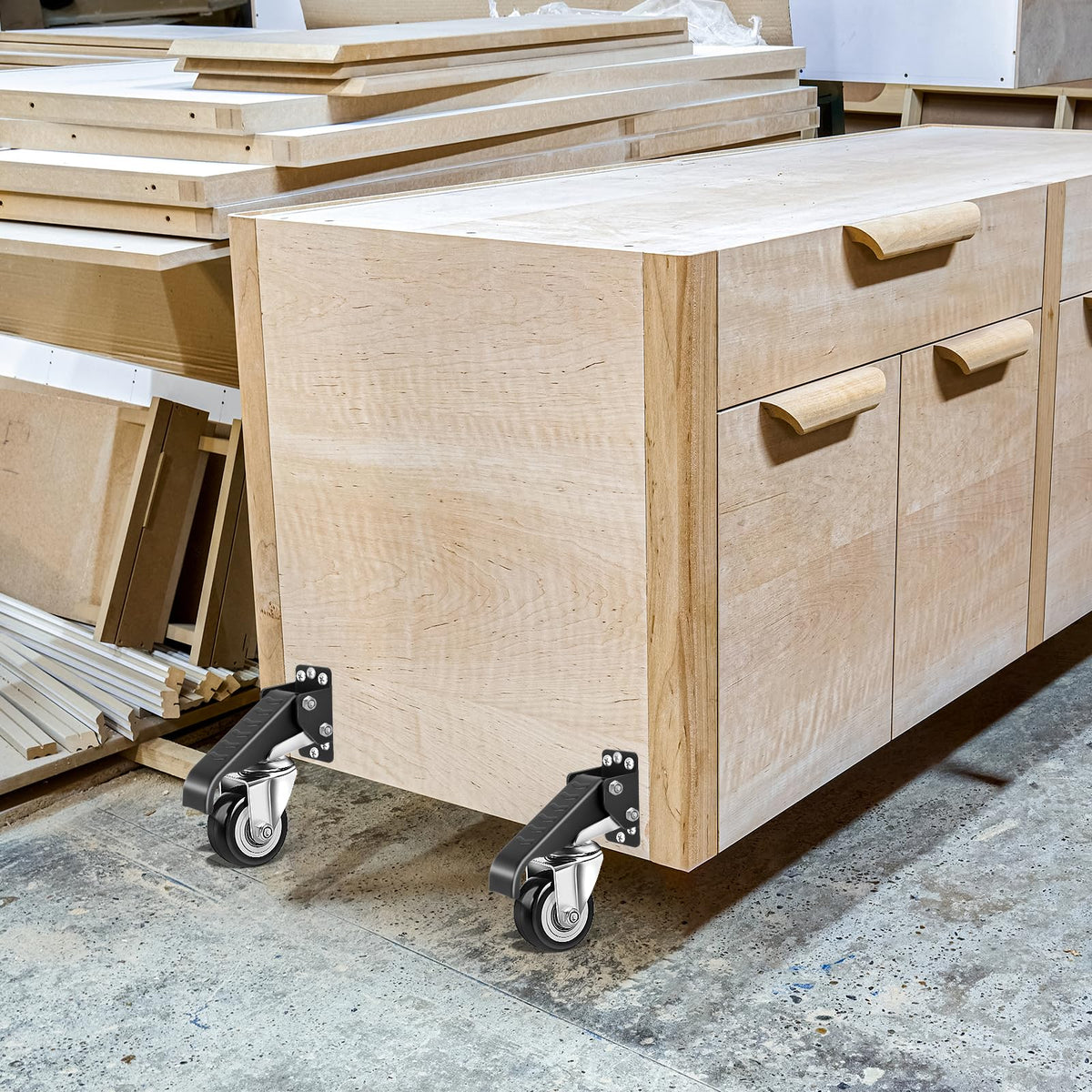 Workbench Casters Kit 600Lbs 4P I60008
