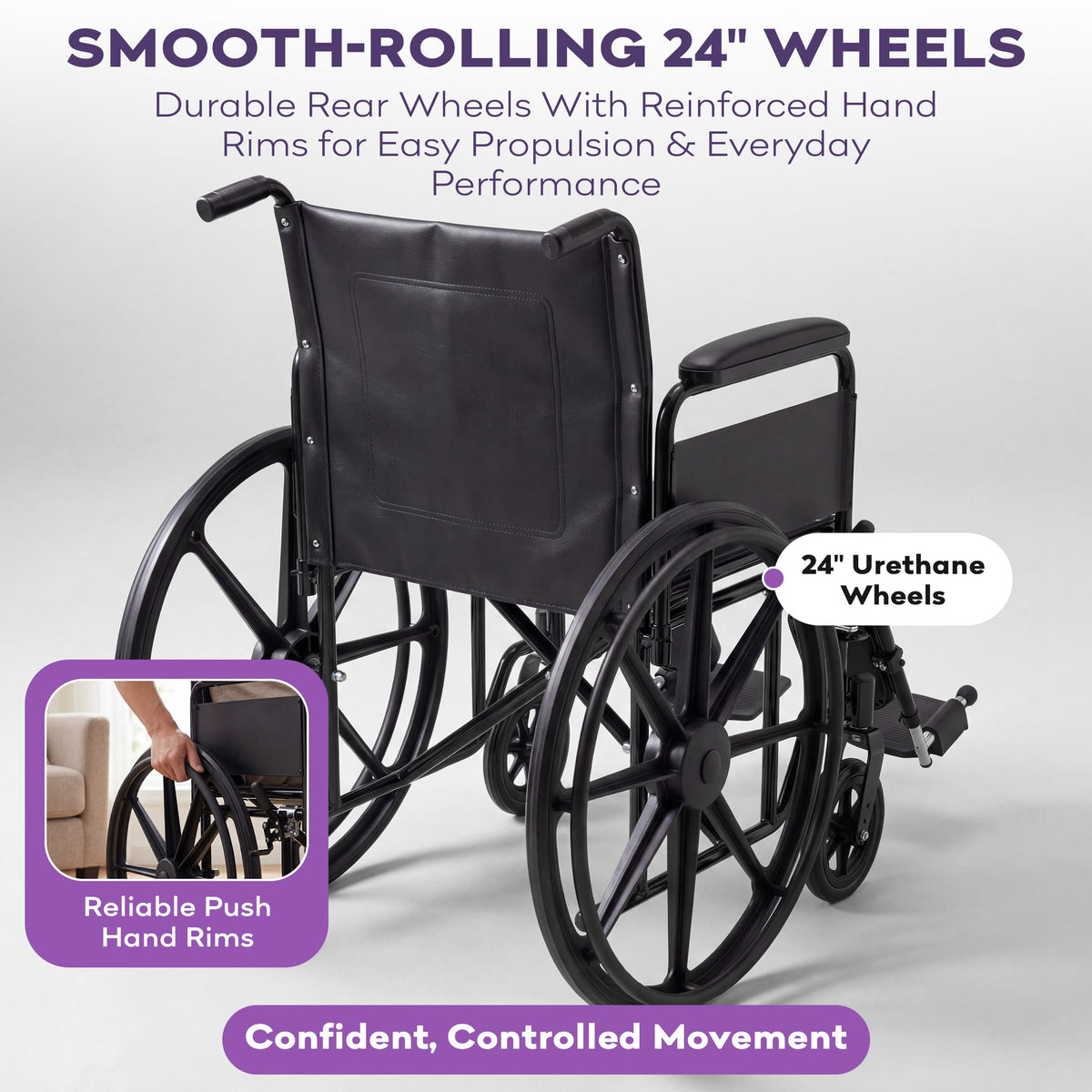 Heavy Duty Bariatric Wheelchair 700lb 30” Seat Width Y167482
