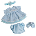 Blue Baby Doll Clothes 17-20 Inches H65302