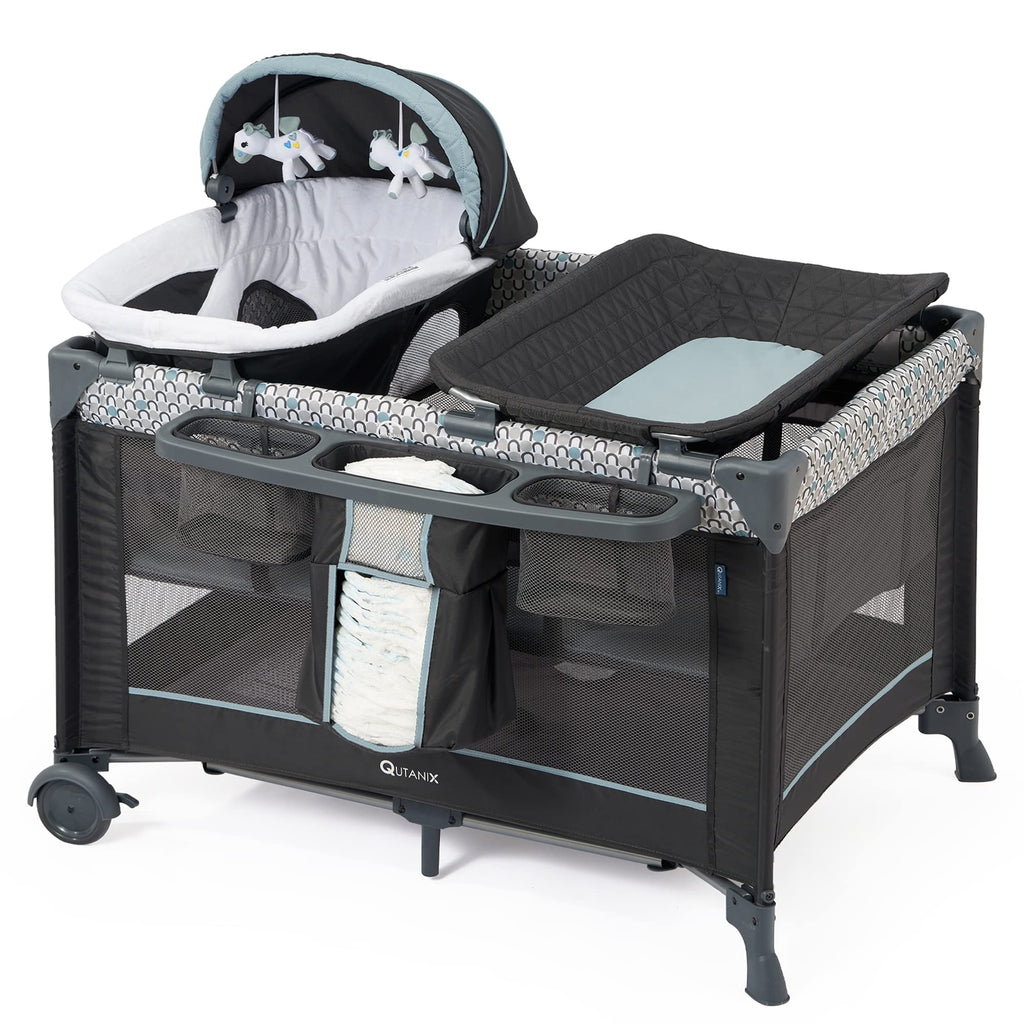 5 in 1 Foldable Baby Crib Playpen V7981