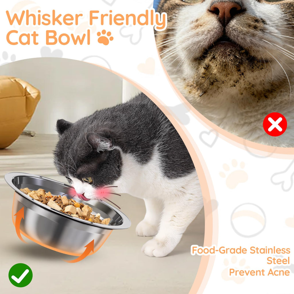 Elevated Cat Bowls with Stand A691