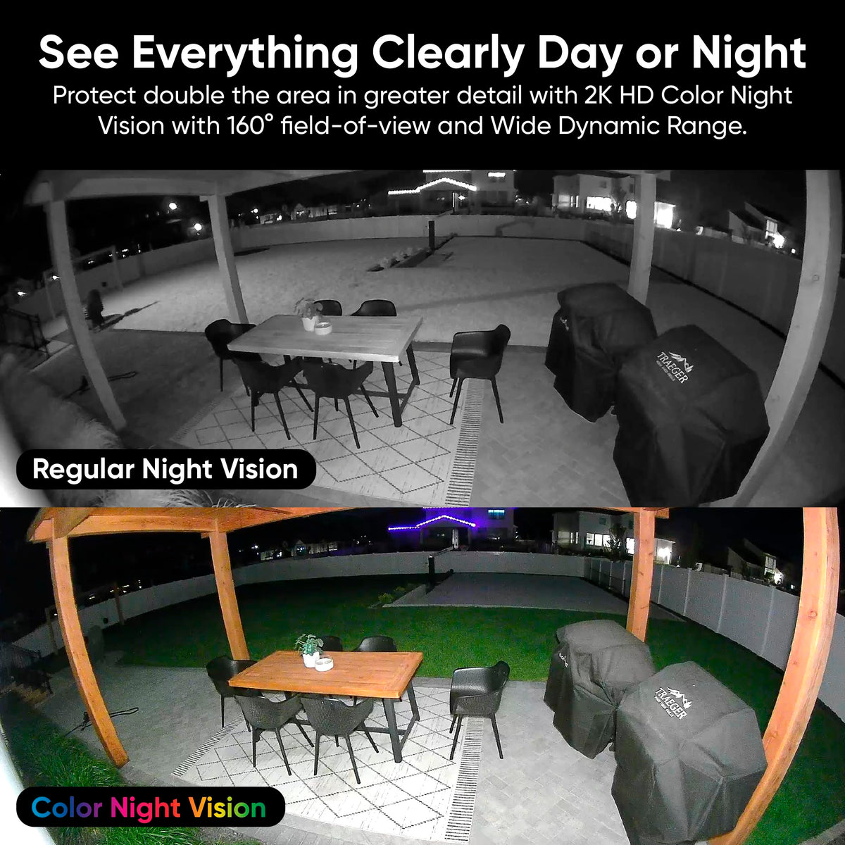 2K HD Smart Light Bulb Security Camera A396