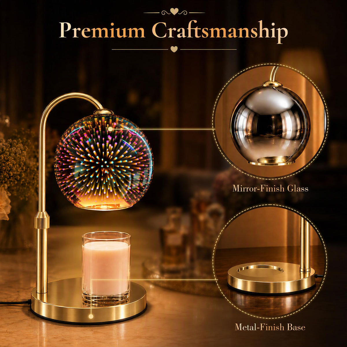 Candle Warmer Lamp Dimmable Timer P29301