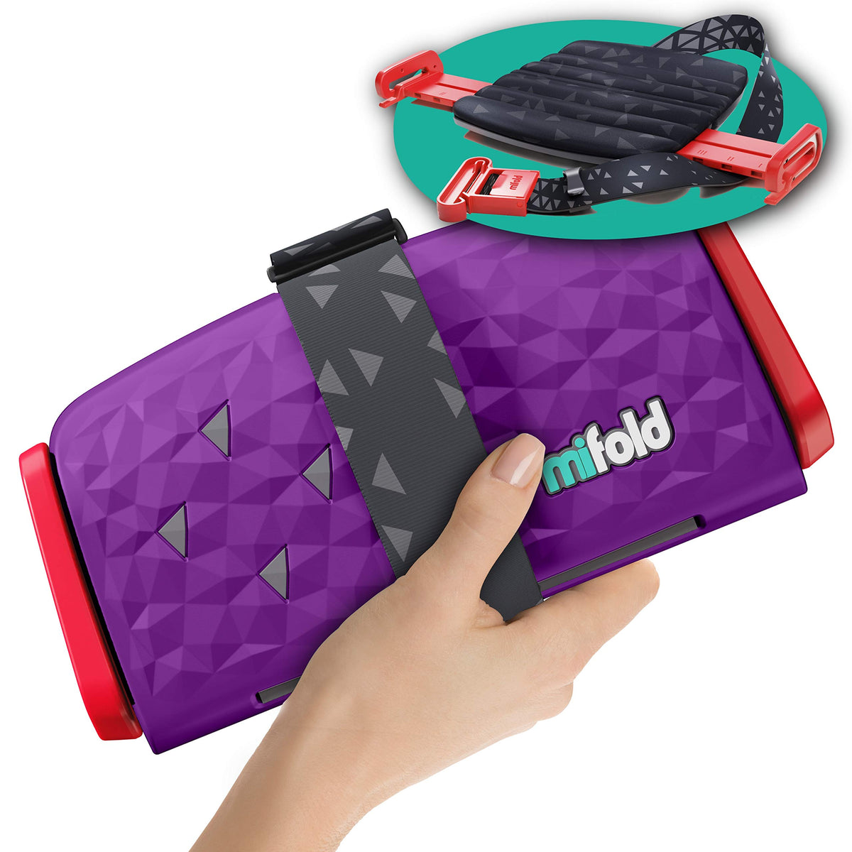 Backless Booster Seat with Carry Bag Z472