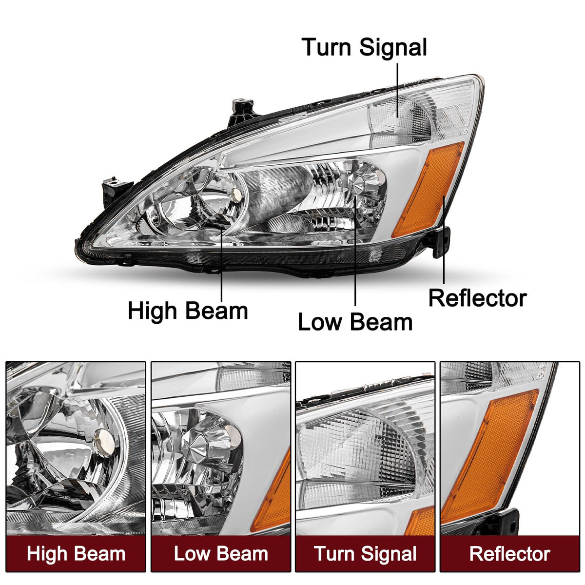 Halogen Headlights O982